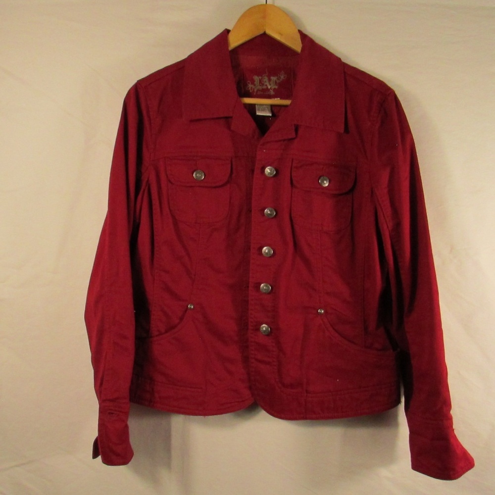 Live a Little brand Bold Red Jacket